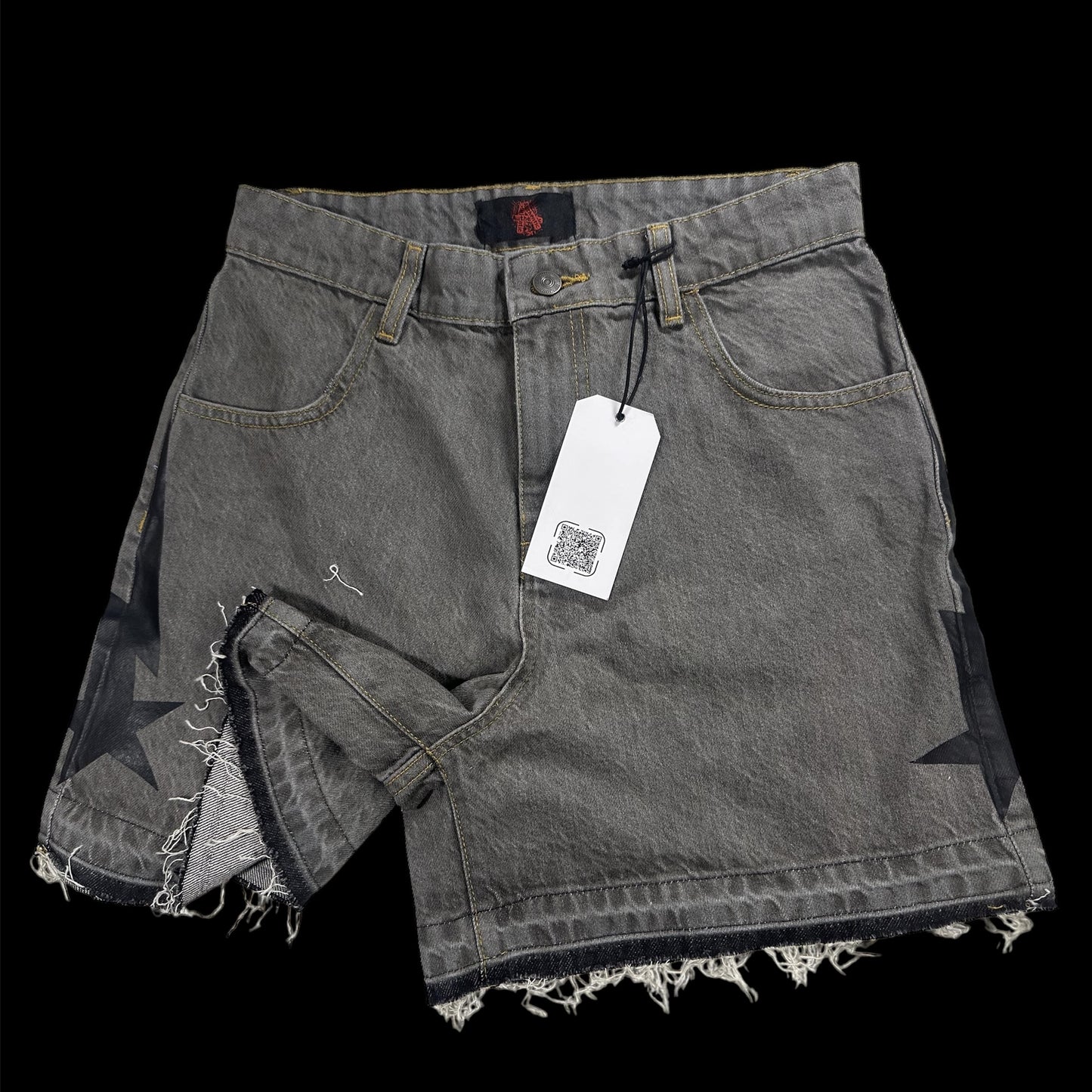 Women’s Gray Denim Shorts