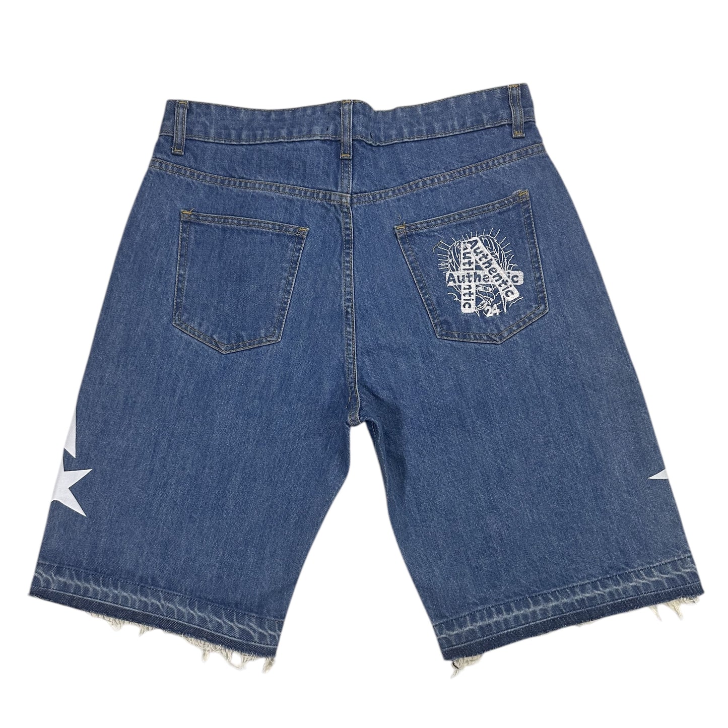 Men’s Blue Denim Shorts